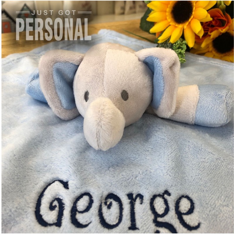 personalised elephant comforter