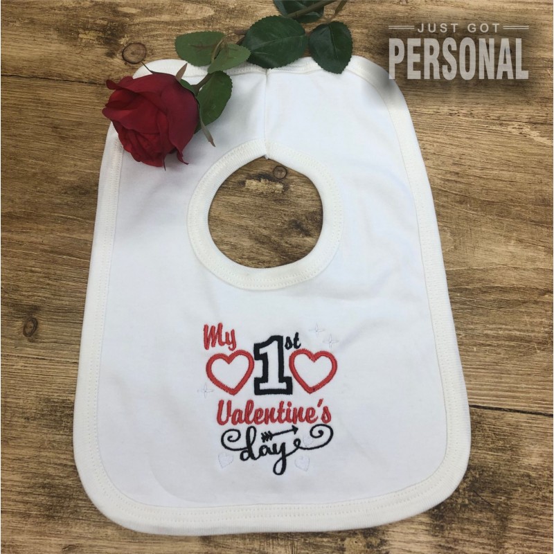 valentines bib