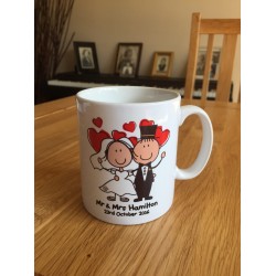 Personalised Bride & Groom
