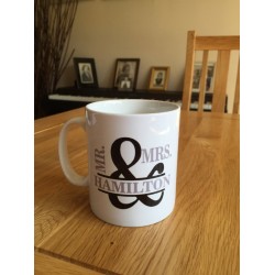 Personalised Mr & Mrs Wedding 